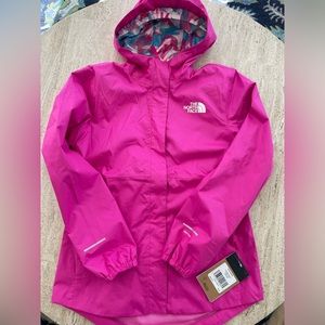 The North Face rain jacket